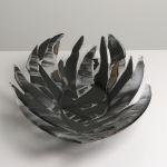 Unikt skulpturelt glaskunst: Vækst